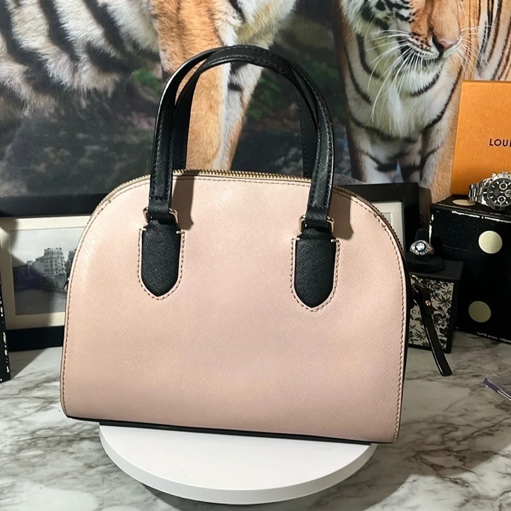 KATE SPADE DULL COMPARTMENT HAND BAG/ CROSSBODY PVC BAG - Picture 4 of 16